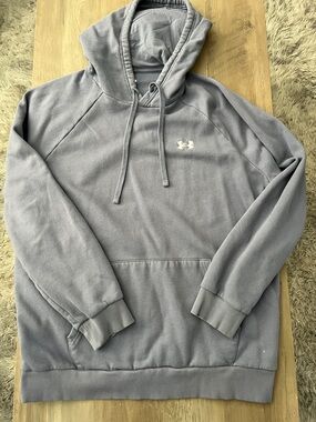 Under Armour Men's Light Gray Pullover Hoodie